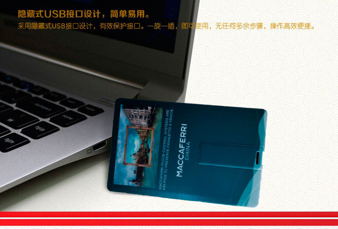 卡片式U盤 4G 限量版